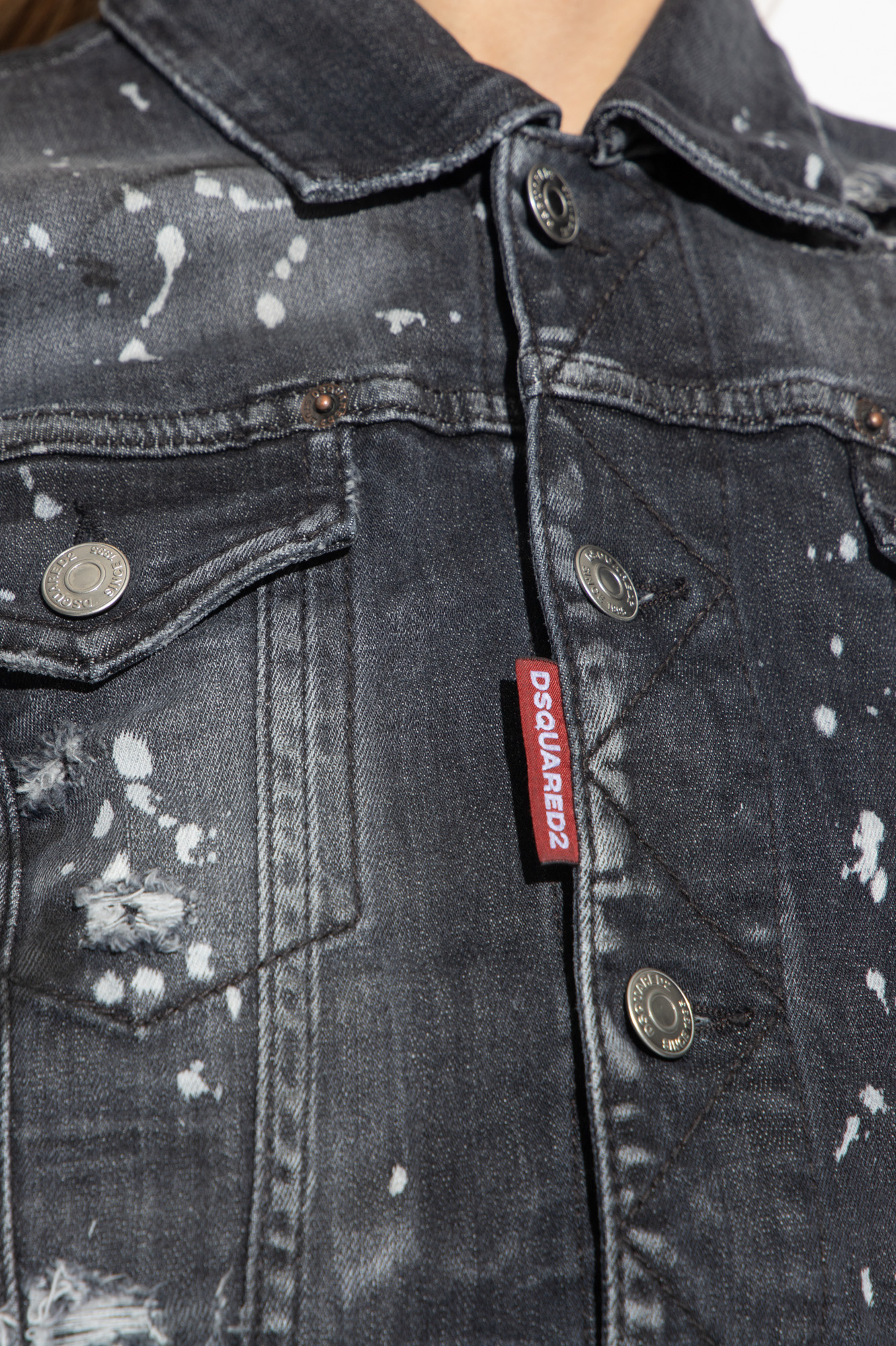 Denim 2024 jacket dsquared2